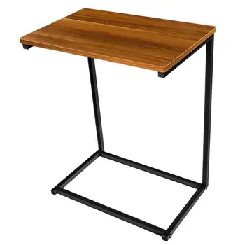

HOMEMAXS 1PC Sofa Side End Table Vintage Practical Snack Stand C Table Book Stand Side Table for Living Room Bed Room 66x55x36cm