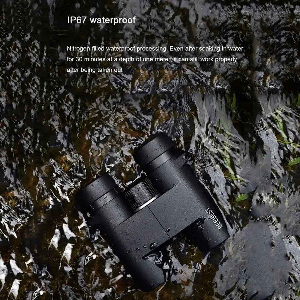  Xiaomi Mijia Beebest Binoculars 8X32 Hunting Telescope Wide Angle Camping HD8 Times View Outdoor Ad