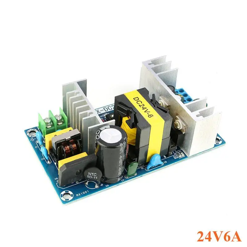 Изолированный переключатель 12V8A 24V6A 24V12.5A модуль питания понижающий