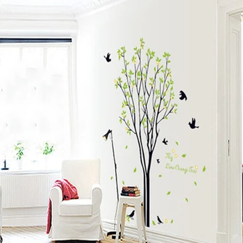 

New DIY Bird Tree Removable Vinyl Wall Decal Stickers Home Room Decor Art AU