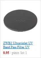 ZWB2 ультрафиолетовый УФ-фильтр, УФ-фонарик, диаметр 28 мм, толщина 2 мм, MMP, Прямая поставка