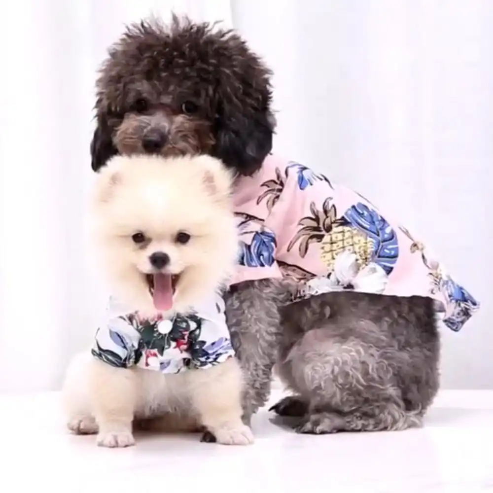 犬シャツ服夏カジュアル旅行ペットビーチベスト服子犬ハワイ花tシャツ小型犬子猫猫アパレル 犬用シャツ Aliexpress 犬シャツ服夏カジュアル旅行ペットビーチベスト服子犬ハワイ花tシャツ小型犬子猫猫アパレル 犬用シャツ Aliexpress