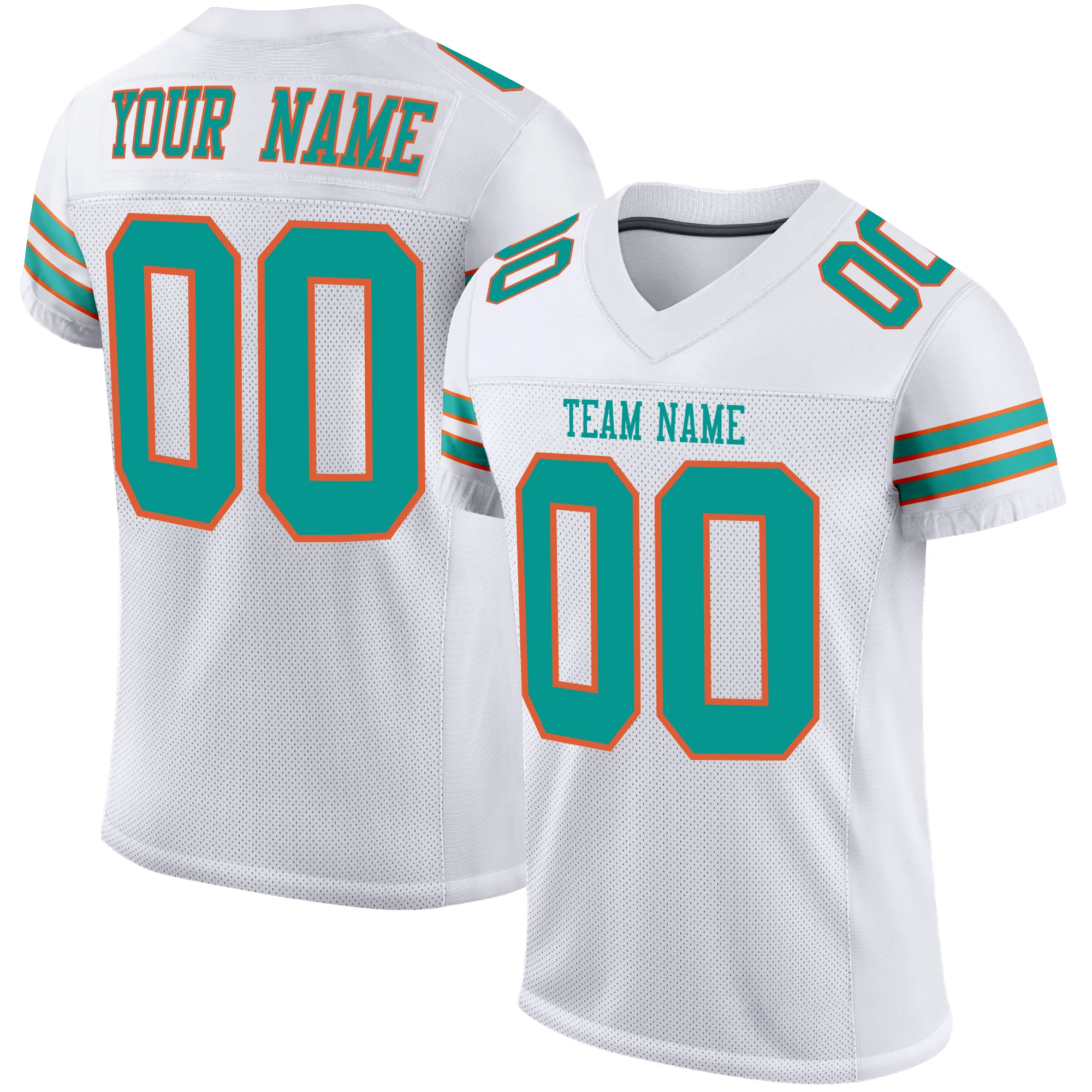 Football Jersey Sublimation Printing Your Own Team Name Number Rugby Jersey Football Game Training Shirt for Youth/Men