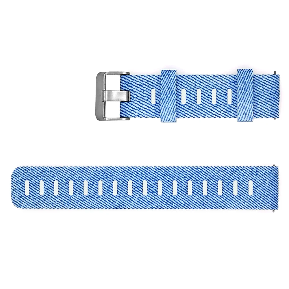 FIFATA 20 мм силиконовый браслет для Xiaomi Amazfit GTS ремешок для Amazfit GTR 42 мм/Amazfit Bip смарт-браслет для Garmin HR - Color: 10