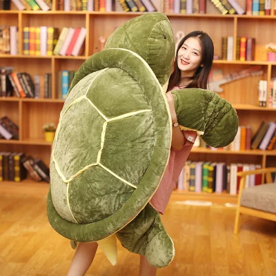

New Marine Animal Plush Toy Turtle Doll Cute Turtle Pillow Green Turtle Doll Girl Holiday Gift Ae116