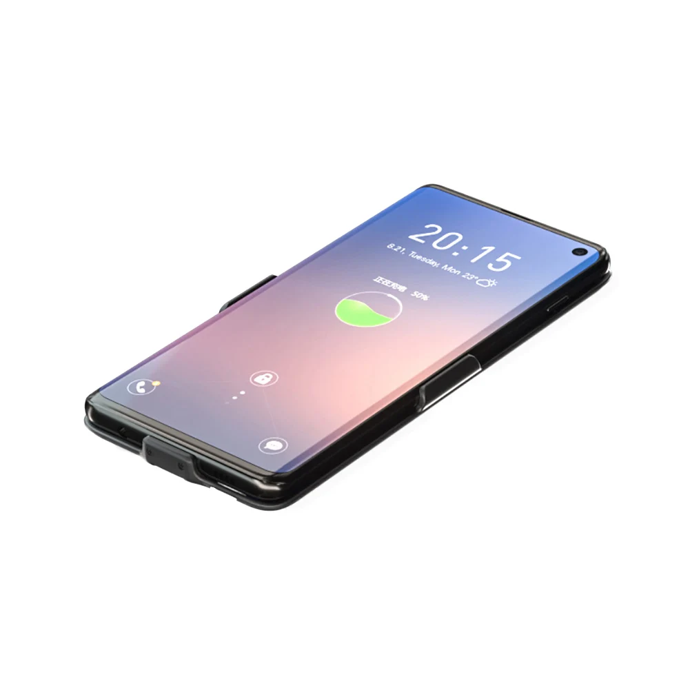 Зарядное устройство Батарея чехол для samsung Galaxy S10 S10e S10 плюс 7000 мАч задняя клипса быстрого Батарея Зарядное устройство чехол Крышка