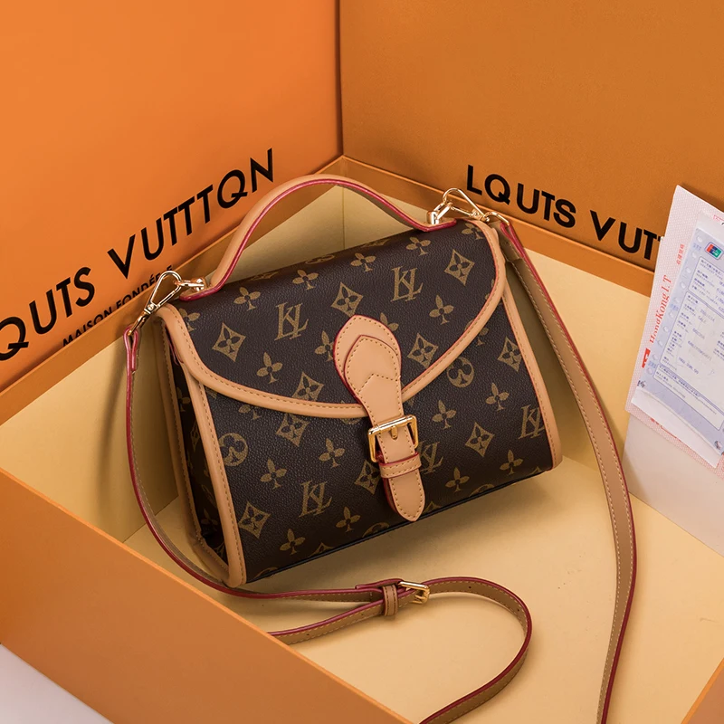 

Genuine Leather Crossbody Bag for Women 2020 New Simple and Versatile One-shoulder Messenger Bag Ladies Evening Party Bags Bolsa