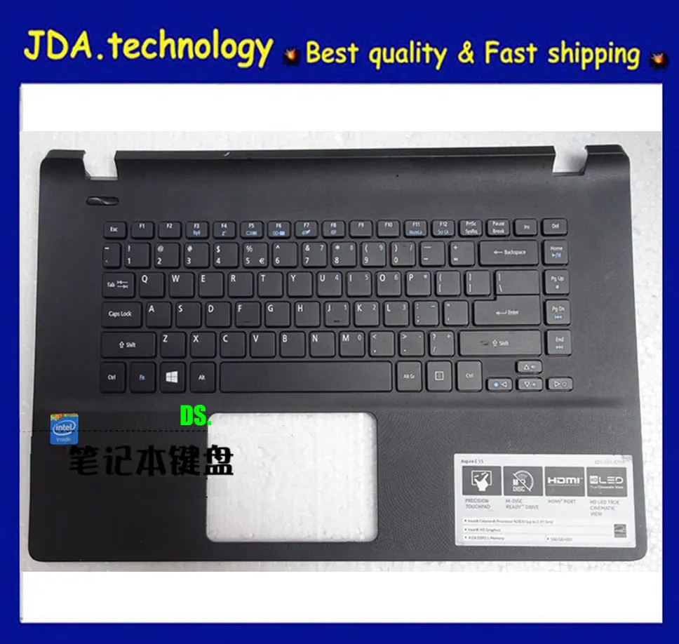 MEIARROW 96% Новый верхняя оболочка для ноутбука ACER Aspire E15 ES15 ES1 511 520 521 522 palmrest крышка
