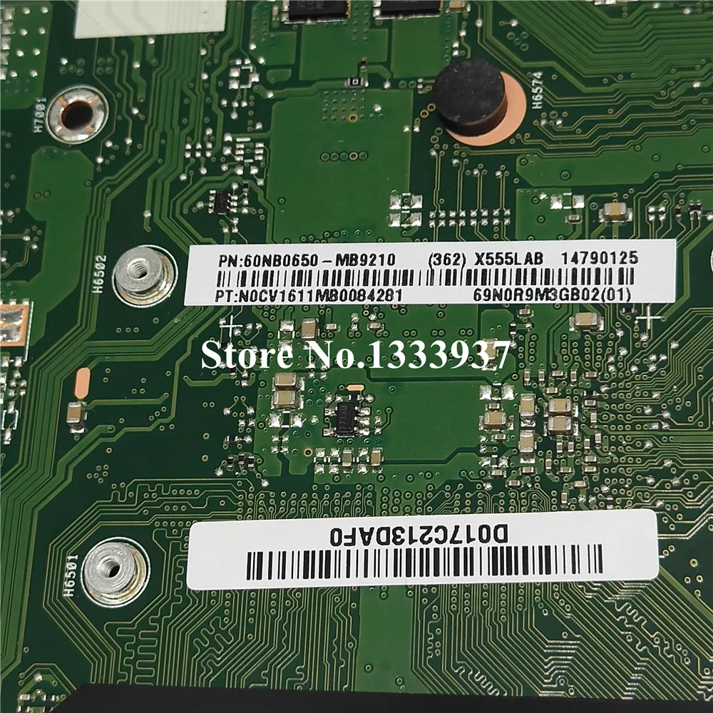 buy  X555LD Laptop motherboard I7-5500U SR23W 3.6 for ASUS X555LA X555LD X555LF X555LJ X555L X555 mainbo