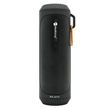 

Newrixing Nr-4016 Bluetooth Speaker Speaker Waterproof Portable Outdoor Wireless Mini Column Box Speaker Black Plastic