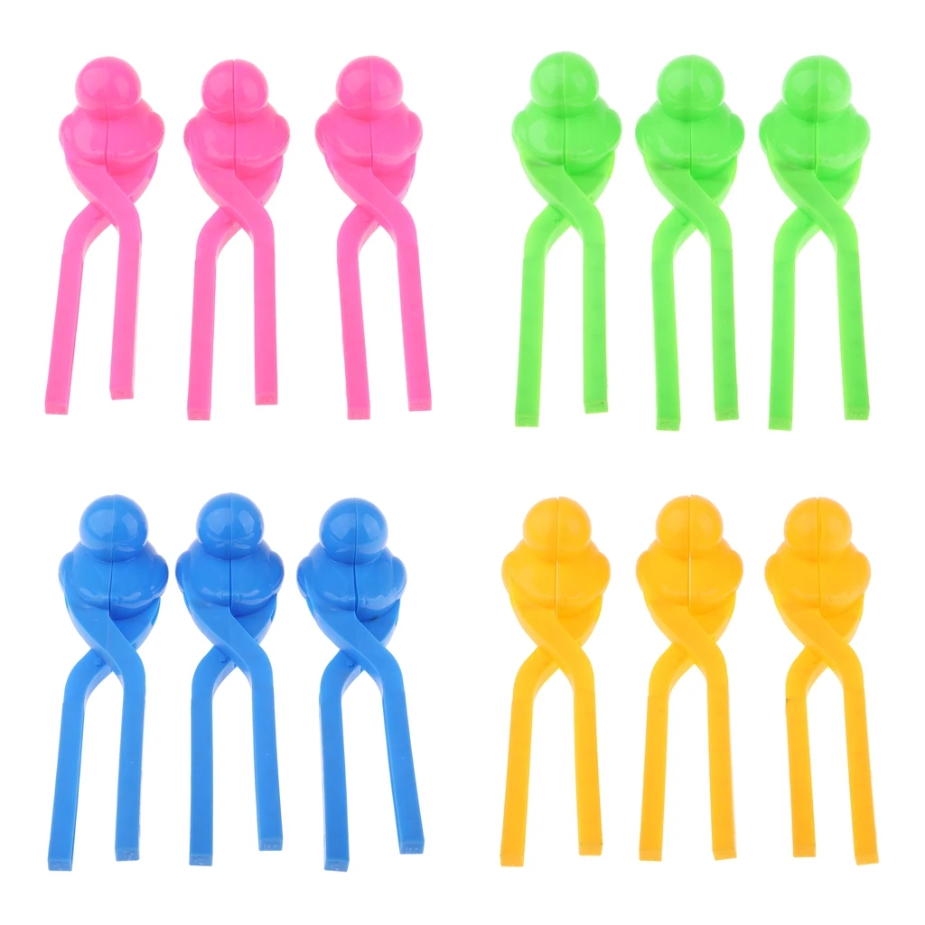 3 Pieces Snowball Maker Fight Snow Ball Clamp Clip Tool Thick Durable Plastic, Winter Fun Toy, Duck Shape 3 Pieces Snowball Maker Fight Snow Ball Clamp Clip Tool Thick Durable Plastic, Winter Fun Toy, Duck Shape