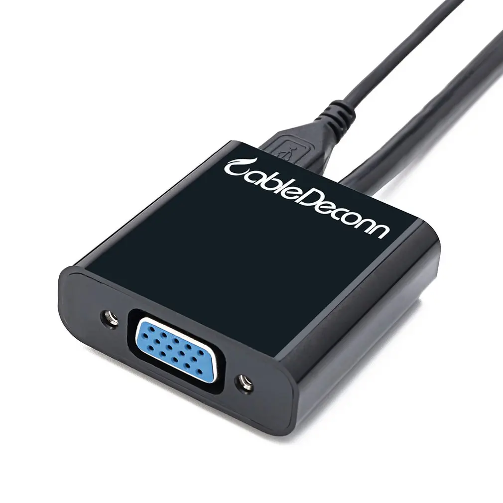 DVI-D VGA адаптер видео кабель конвертер DVI-D VGA активный 1080P для проектора ТВ ПК