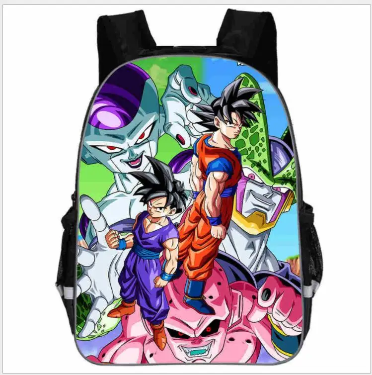 Рюкзак с драконом и шариком, ультра-Instinct Goku Z Vegeta, супер Saiyain, повседневные школьные сумки для маленьких мальчиков и девочек, подростков, Mochilas Bolsa - Цвет: as pictures