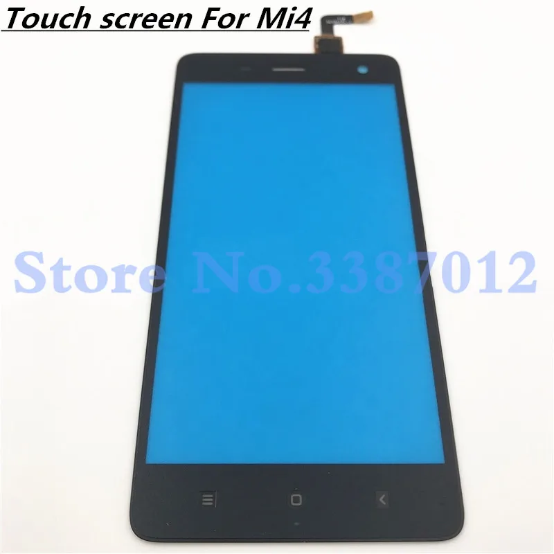 5.0'' Replacement High Quality For Xiaomi Mi 4 Mi4 Touch Screen Digitizer Sensor Outer Glass Lens Panel | Мобильные телефоны