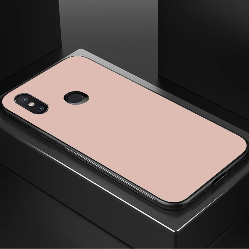 Mi A2 Lite чехол ZROTEVE чехол для Xiaomi mi A2 Lite чехол Global Xio mi A3 A2 Lite закаленное стекло чехол для Xiaomi mi A3 Lite чехол - Цвет: Розовый