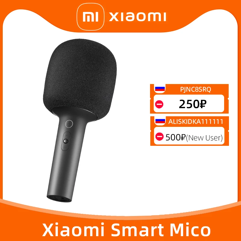 Новейший микрофон Xiaomi MIJIA K-Song Bluetooth 5 1 подключенный стерео звук чип DSP