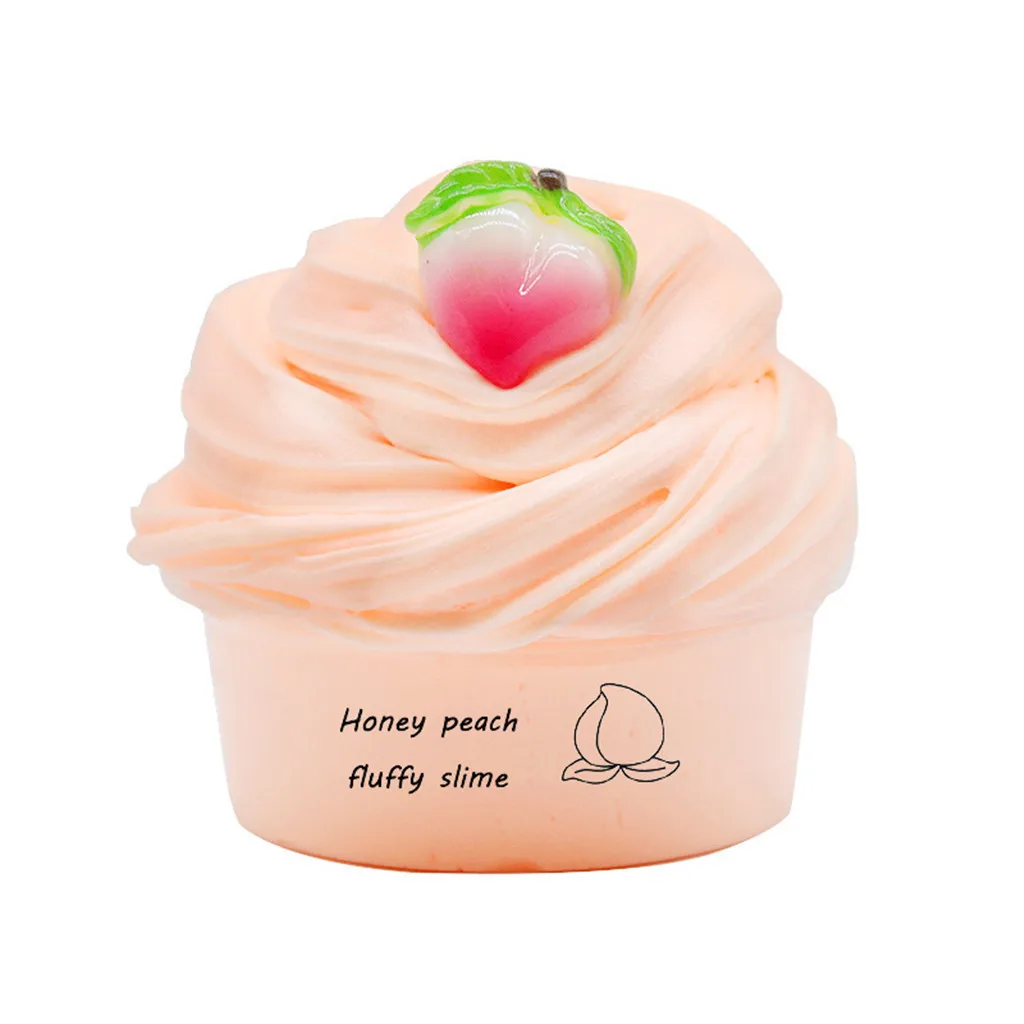

DIY Slime Supplies Fruit Kit Cloud Slime Aromatherapy Pressure Children Slime Toy Antistress Kids Toys for Children @40