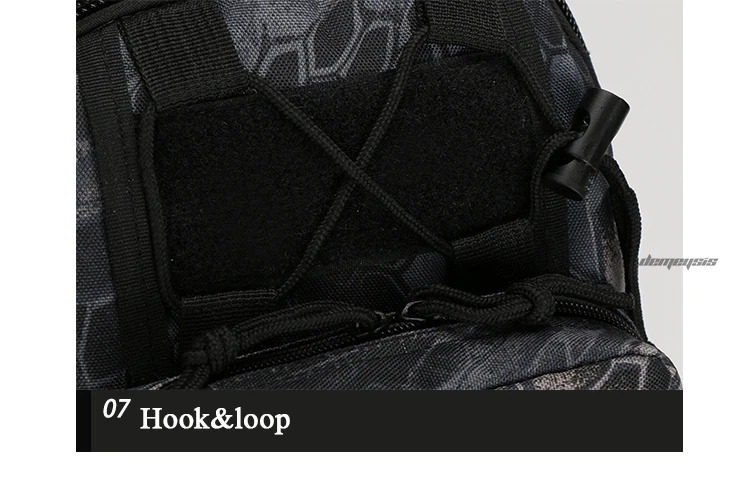 Камуфляж тактическая сумка Прочный MOLLE, охота Пеший Туризм сумка на одно плечо, Открытый Кемпинг Альпинизм армейские военные сумки