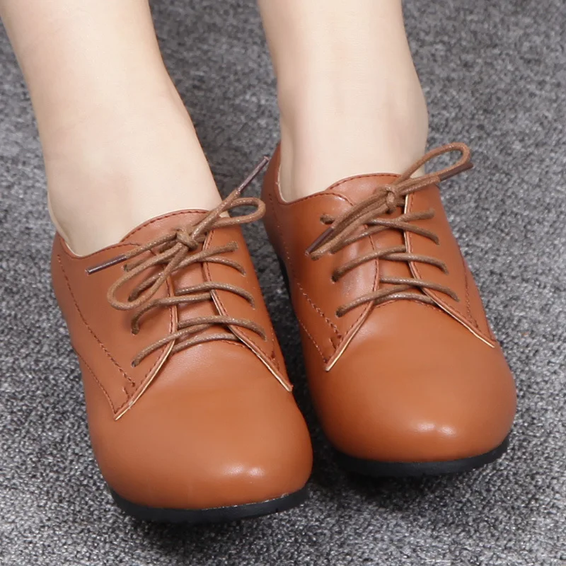 

Processing! Rebate Does Not Change Slanted Heel WOMEN'S Shoes Lace-up WOMEN'S Leather Shoes Work Shoes Business WOMEN'S Shoes