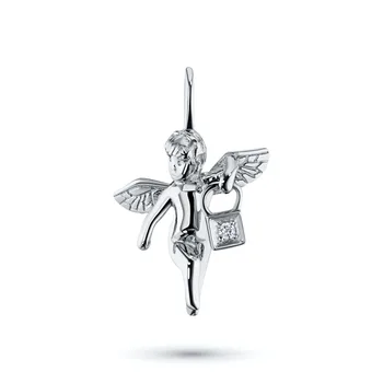 

Pendant made of white gold with diamond e0901pd02155000