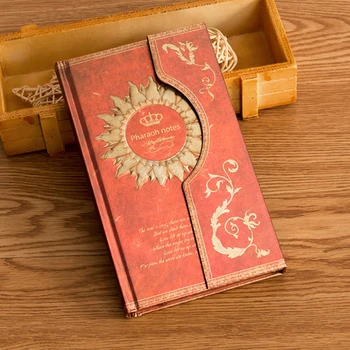 

98Sheets Sketchbook Schedual Travel Journal Retro Notebook Mysterious Student Gifts Magnet Buckle Diary Agenda European Style