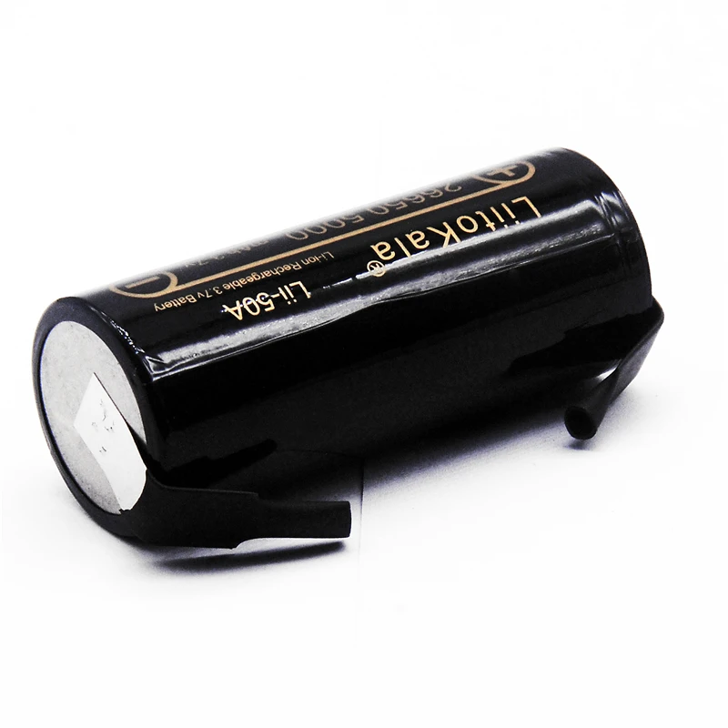100 шт LiitoKala lii-50A 26650 5000mah литиевая батарея 3,7 V 5000mAh 26650-50A для flashligh
