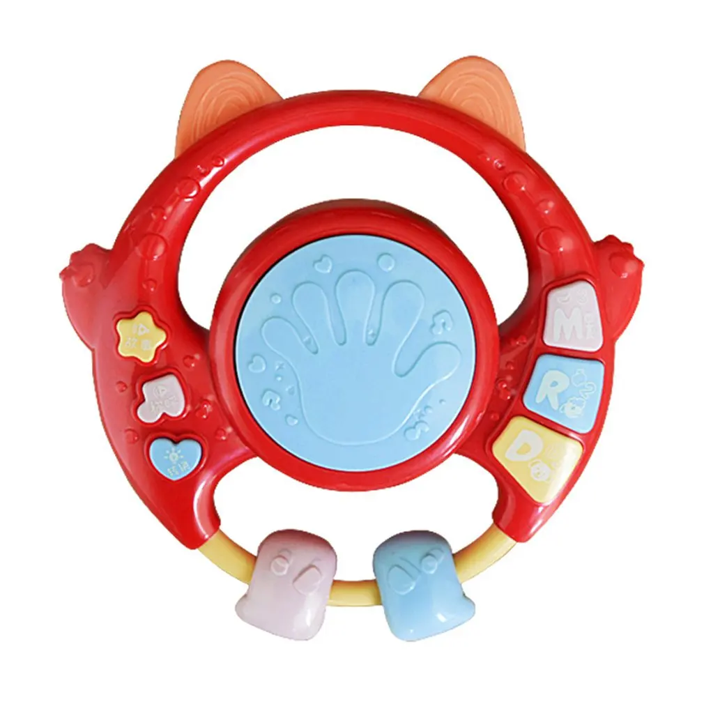 Six In One Multifunctional Rattle Hand Drum Early Educational Toys For Toddlers Portable Intellectual | Игрушки и хобби