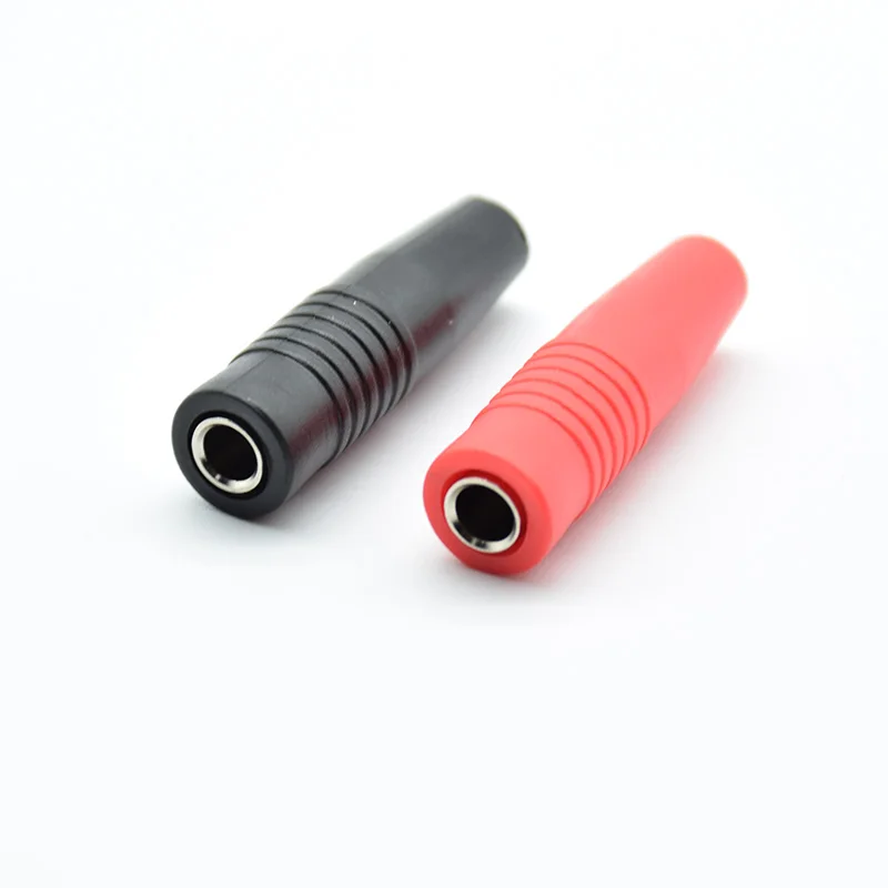 10 Pz 4mm Spina A Banana Presa Binding Post Connettore Rosso Nero 4 mm Banana Maschio Femmina Martinetti Per Puntali Cavo Dell'altoparlante  13