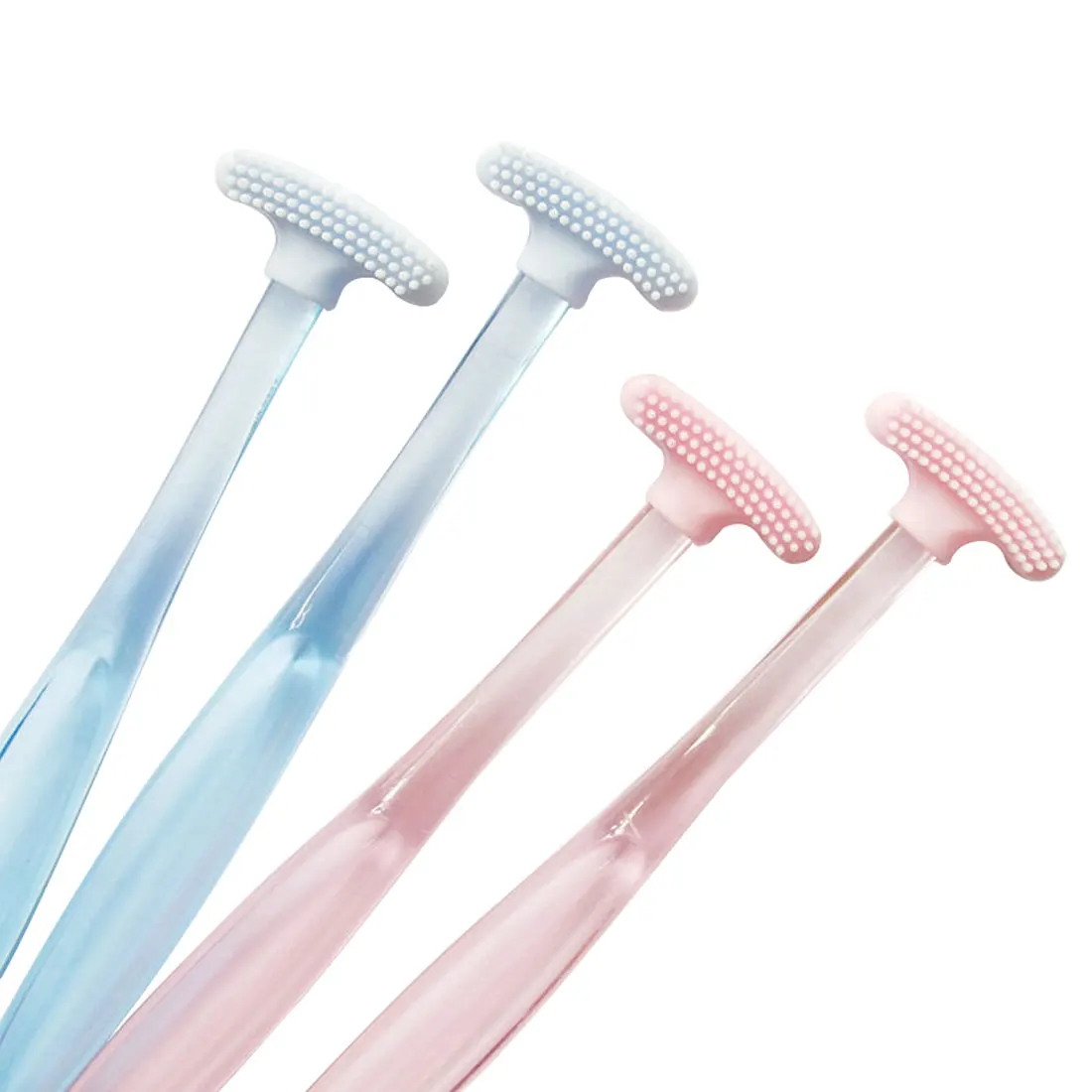 Горячая мягкая щетка для языка очистка поверхности языка очистка полости рта кисти для скребок для чистки языка свежего дыхания забота о здоровье