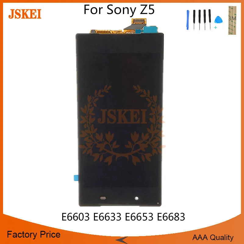5 2 дюймов для Sony Xperia Z5 E6603 E6633 E6653 E6683 ЖК дисплей дигитайзер сенсорный экран панель в