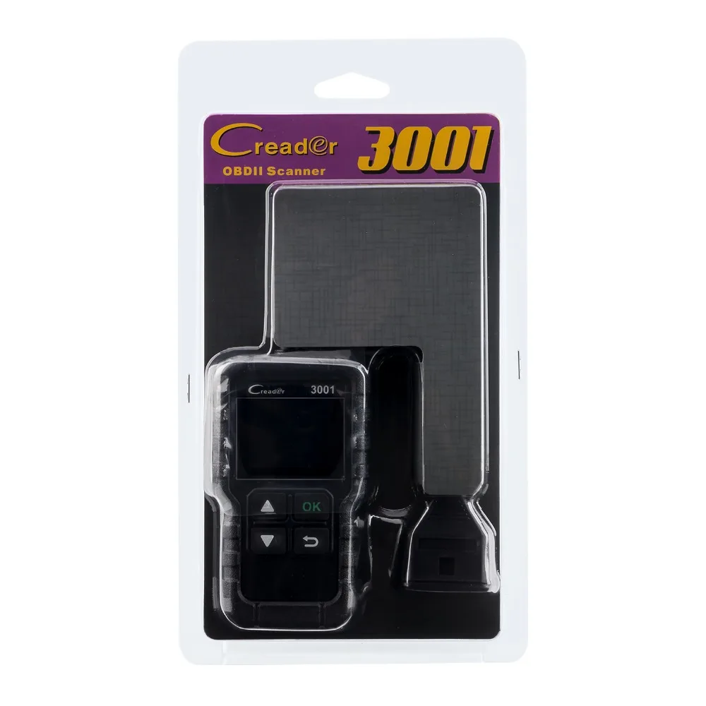 Launch X431 CR3001 OBD2 сканер поддержка полного OBD II/EOBD launch Creader 3001 автоматический сканер диагностический PK CR319 ELM327 V1.5 v2.1