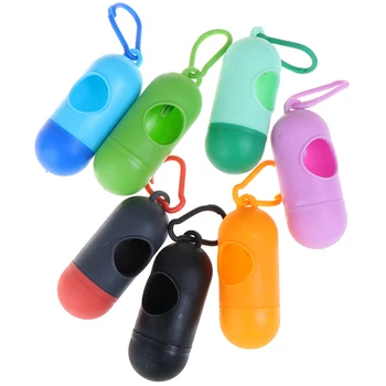 

1 Pc Practical Pet Dog Poop Bag Dispenser Waste Garbage Holder Dispensers Pets Dogs Trash Cleaning Supplies