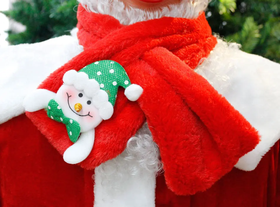 Christmas Gift Santa Scarf Santa Clothing Accessories Santa Claus