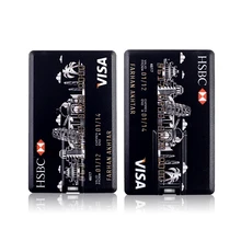 Основная Кредитная карта HSBC Американский Экспресс USB флеш-накопитель 64 ГБ флеш-накопитель 32 ГБ 8 ГБ 16 ГБ модель банковских карт карта памяти накопитель