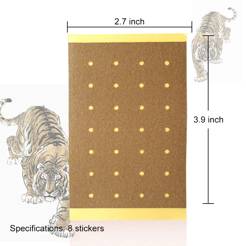 Red Tiger Balm Joint Analgesic Patches Arthritis Rheumatoid Pain Treatment Muscle Sprain Soreness Plasters 8/40/56/72pcs Sumifun for pain relief patch