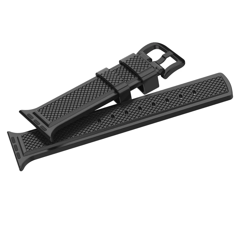 Спортивный силиконовый ремешок для apple watch band 42/38 мм и для apple watch 4 44 мм Браслет apple watch 4 0 мм для iwatch series 3 2 1