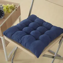 Подушка для стула, стула, одноцветная Подушка для стула, квадратная Подушка для стула, удобная хлопковая подушка для сидения в помещении, на открытом воздухе, подушка для дивана