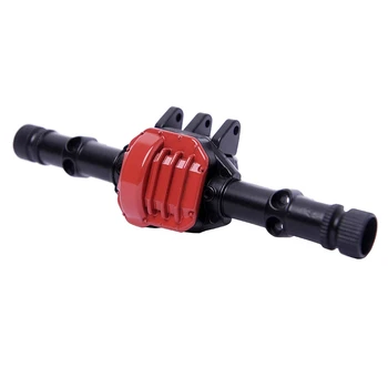 

1/10 Scale RC Car Alloy Front & Rear Axle Housing Case for Axial SCX10 II 90046/90047 RC Crawler Car Black