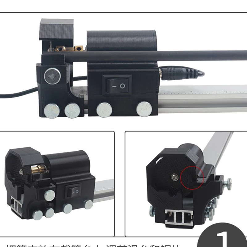 Archery Electric Arrow Shaft Cutter Mini Cut off Saw Trimmer 4.3 to 32