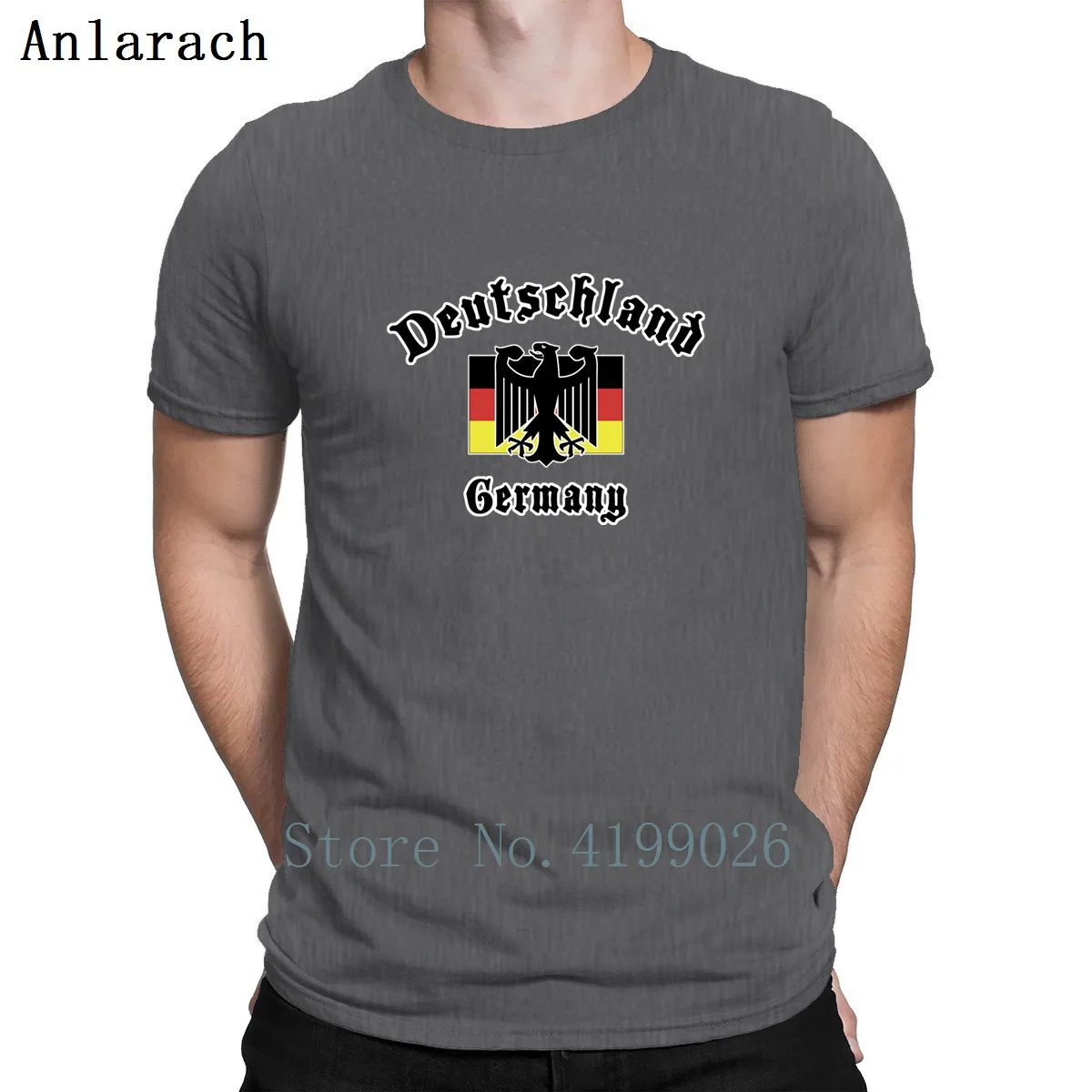 Немецкие футболки Deutschland, лучшие футболки, топы для фитнеса, футболка с надписью, большие размеры, Create Homme Anlarach, весна