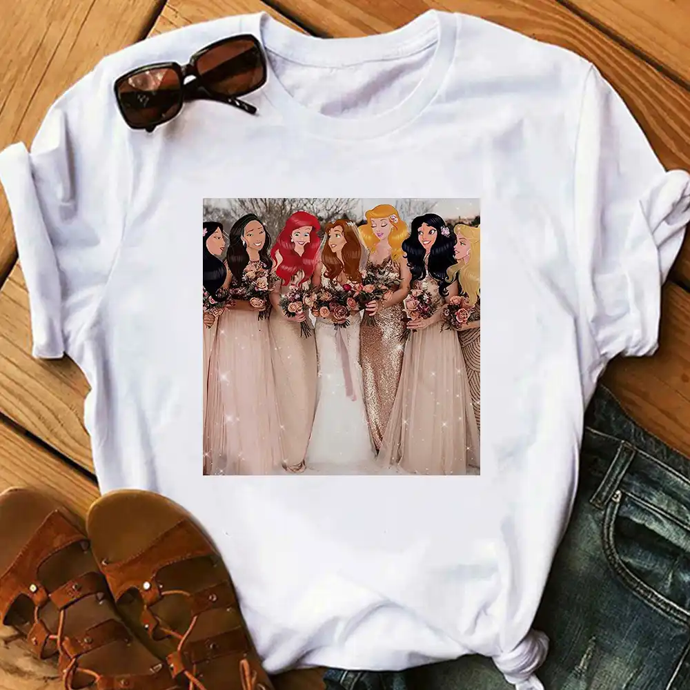 ディズニープリンセスシンデレラ食べるハンバーガーグラフィックtシャツ面白いtシャツ原宿女性のtシャツホワイトtシャツドロップシップ Tシャツ Aliexpress