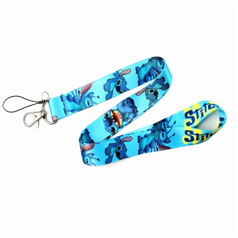 The New Anime Cute Cartoon Neck Strap Lanyard for keys ID Card Gym Mobile Phone Straps USB badge holder DIY Hang Rope