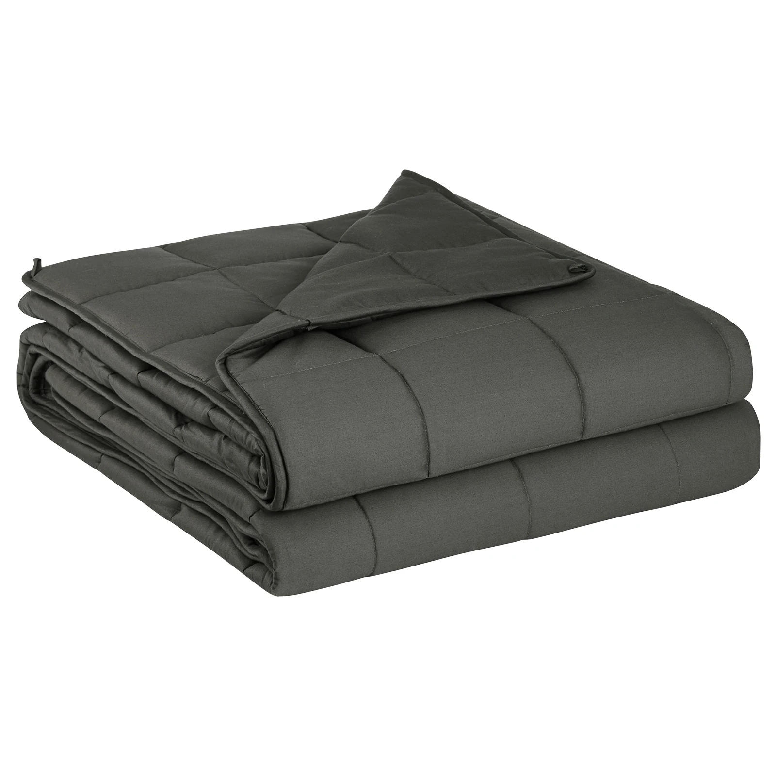 Manta de algodón 100% para adultos, edredón de Invierno de 7/9/11kg, pesado, gris, antiestrés, para cama, sofá, 150x200cm