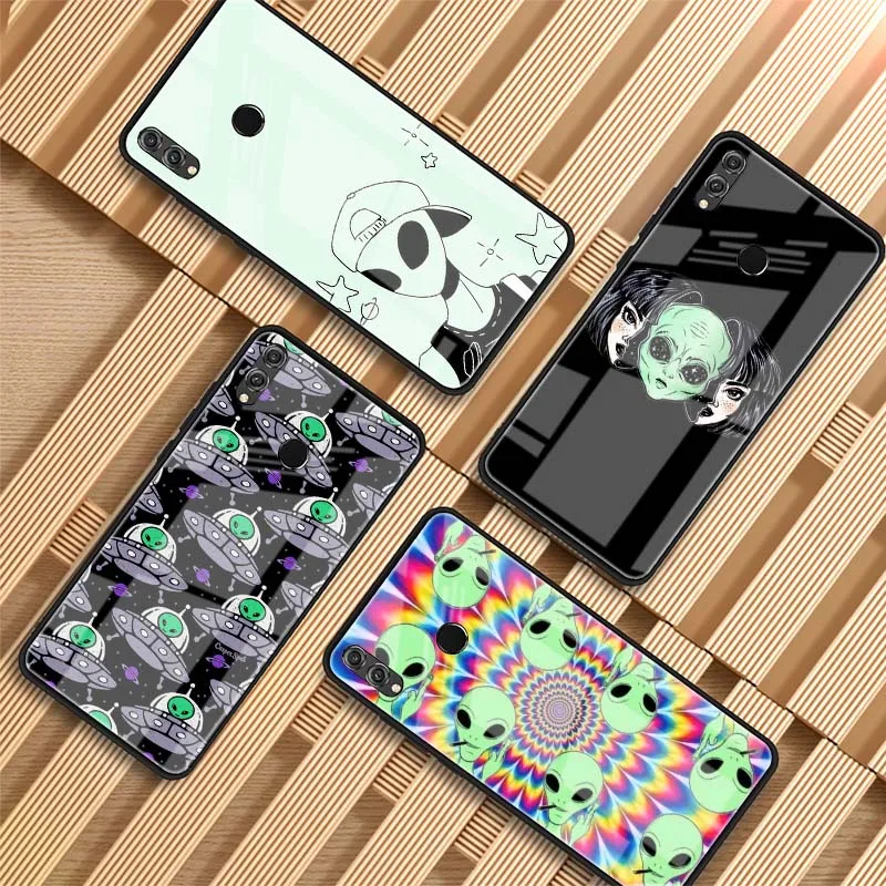 Чехол для Huawei P20 P30 P40 Lite PRO Mate 20 30 Pro из закаленного стекла | Мобильные телефоны и