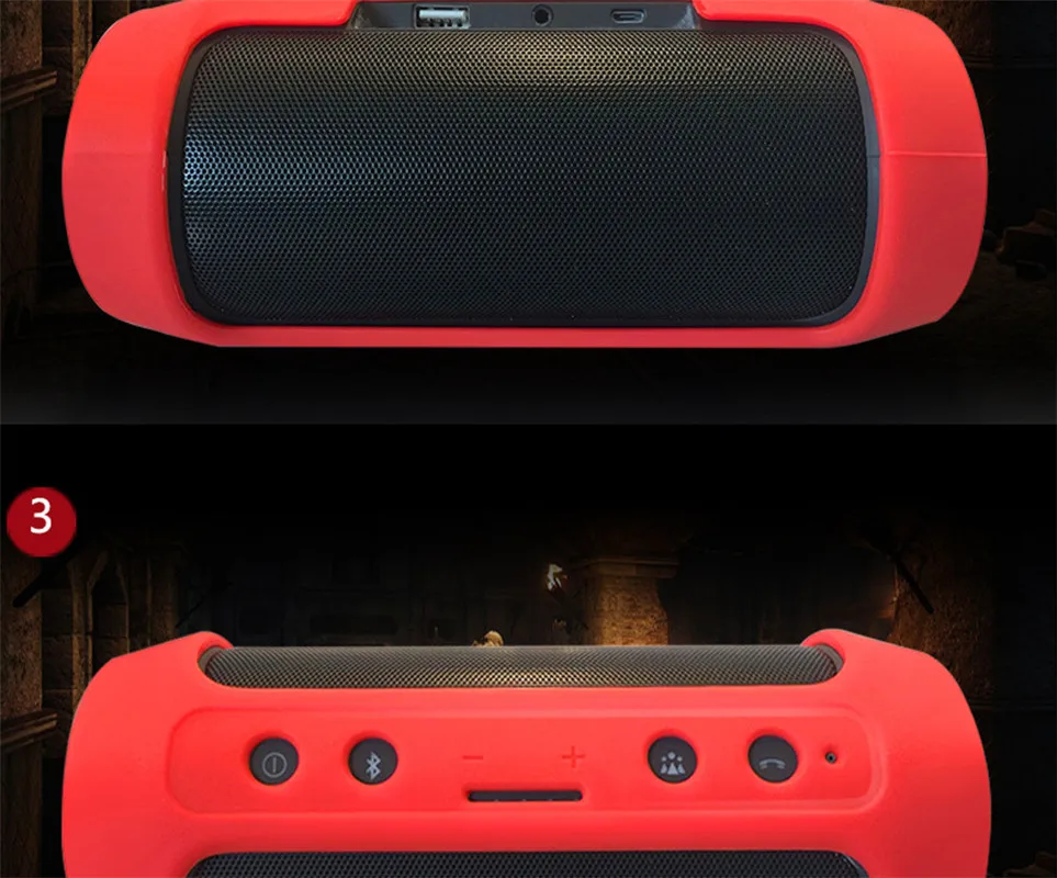 EPULA Мягкий силиконовый чехол для JBL Charge2/Charge2+ Bluetooth динамик противоударный защитный чехол для JBL Charge2