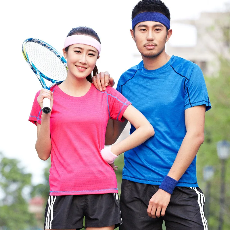 Quick-drying T-shirt Men's Summer Short-sleeved Quick-drying T-shirt Women's Outdoor Couples T-shirt Sports Moisture Wicking Adv