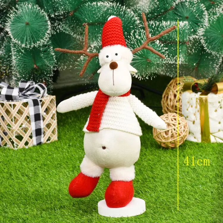 Figurine Drôle De Père Noël En Résine – Déco De Noël Humoristique Pour Maison, Table Ou Jardin - 3