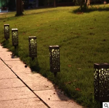 

New Style Hollow out Solar Lawn Lamp Hollow out Solar Ground Lamp Amazon