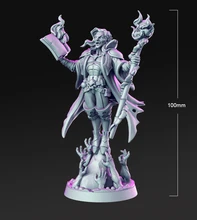 

100mm Resin Model Kits Orc Master Figure Sculpture Unpainted No Color RW-381