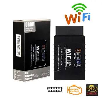 

Mini OBD2 BT Scanner ELM327 Wifi Fault Code Reader OBDII Scanner Adapter Car Diagnostic Tool for iPhone IOS Android